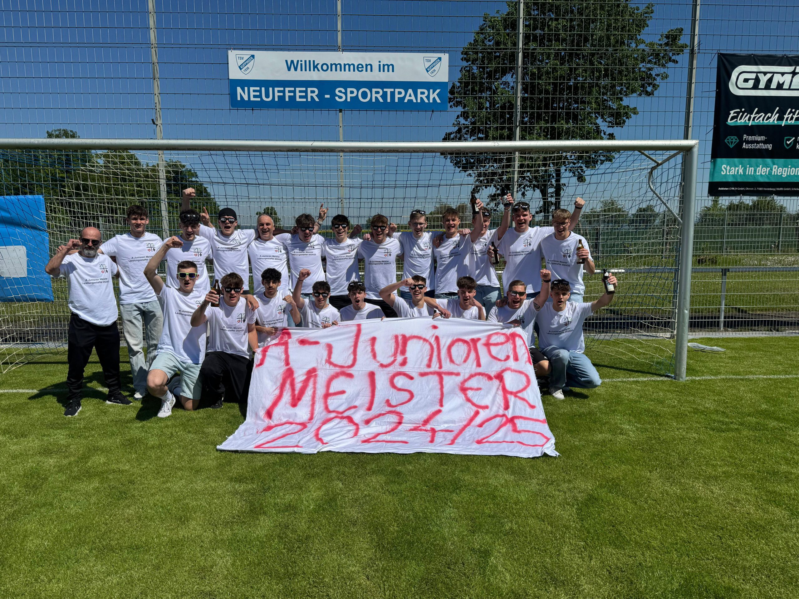A-Jugend Meistermannschaft 2024/25
